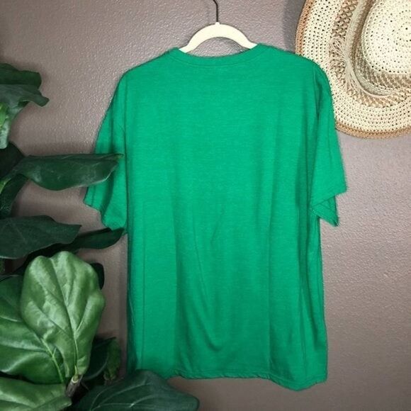 Quiksilver Green Graphic Tee XL - Picture 2 of 4